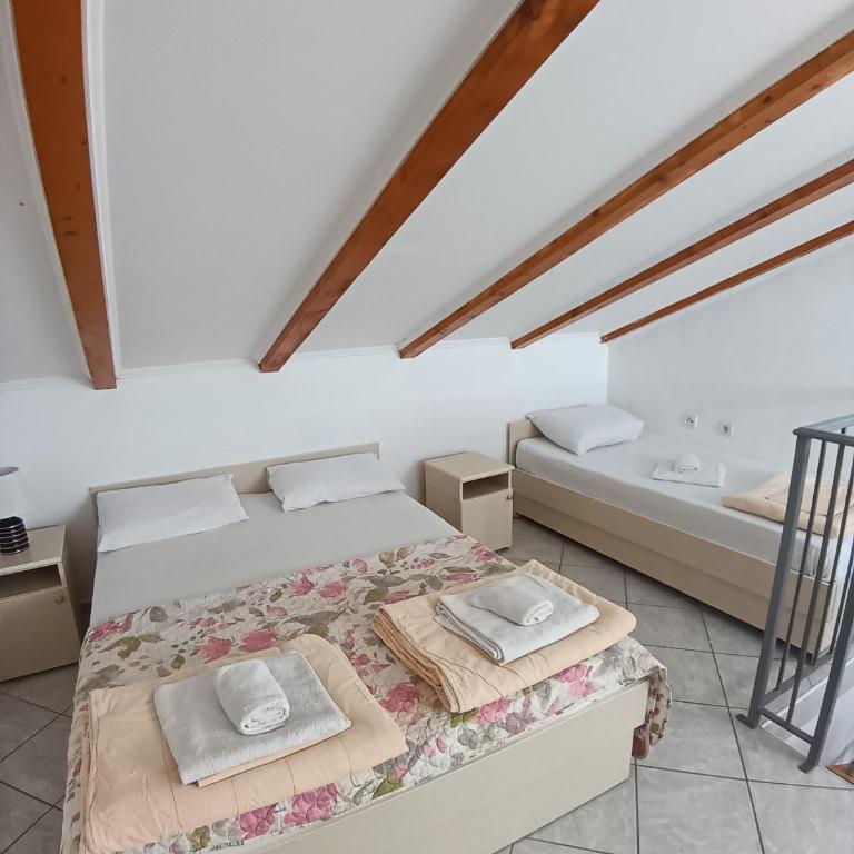 Vila Vukotić - Duplex Two-Bedroom Apartment with Balcony and Sea View - 10