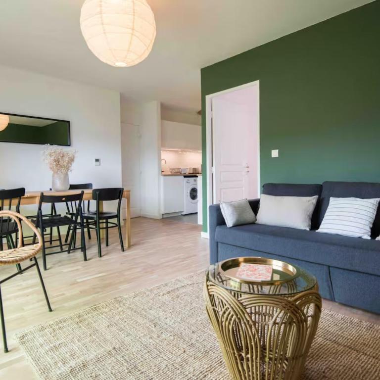 L'Oasis Urbain, proche gare, parking privé, 6-8 px - Appartamento con 3 Camere da Letto - 8