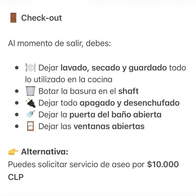 A8Metro Santa Lucía, cerca Providencia Casco histórico - One-Bedroom Apartment - 4
