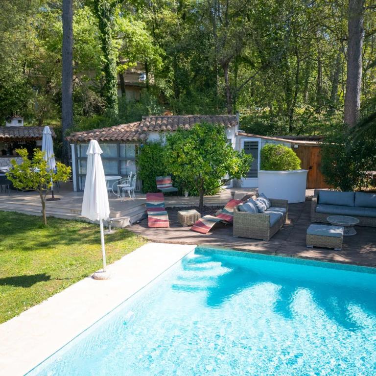LA CIGALIERE Piscine AirCo Sauna pour 12 By SUNSET - Maison de Vacances - 7