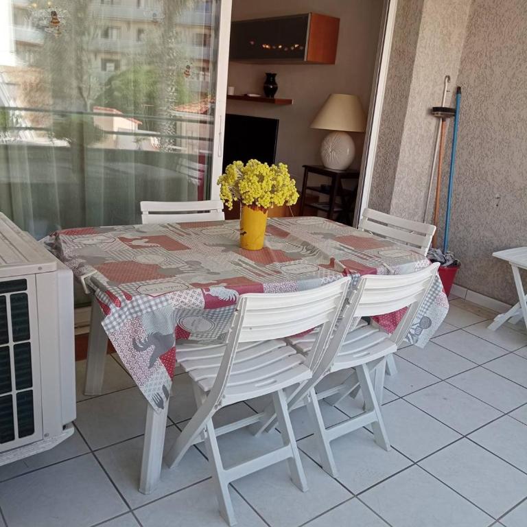 Appartement T3 spacieux proche plage climatisation - 6PELI4 - Apartment mit 2 Schlafzimmern und Terrasse - 5