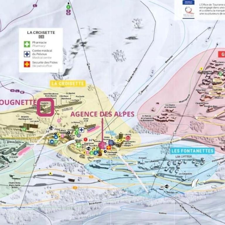 Résidence Tougnette - Studio équipé ski aux pieds aux Ménuires pour 2 personnes MAE-4004 - Studio - 2
