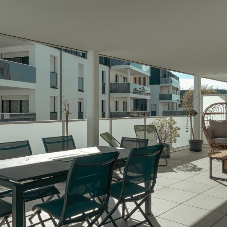 Appartement terrasse, hippodrome Pornichet, 6 personnes - Apartment mit 3 Schlafzimmern - 3