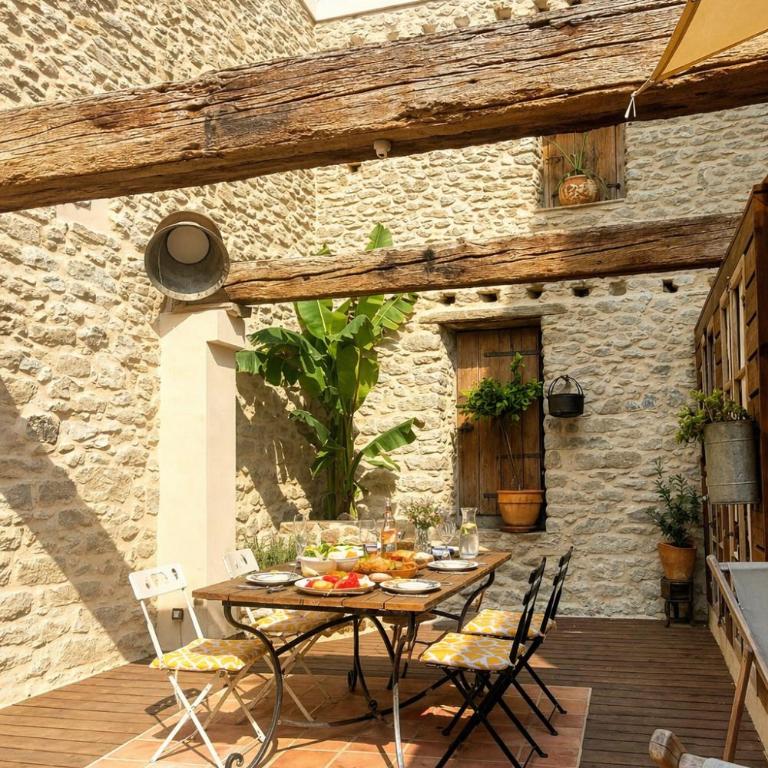 Domaine du Prieuré avec Piscine Ancien Couvent & Presbytère - Two-Bedroom Villa - 3