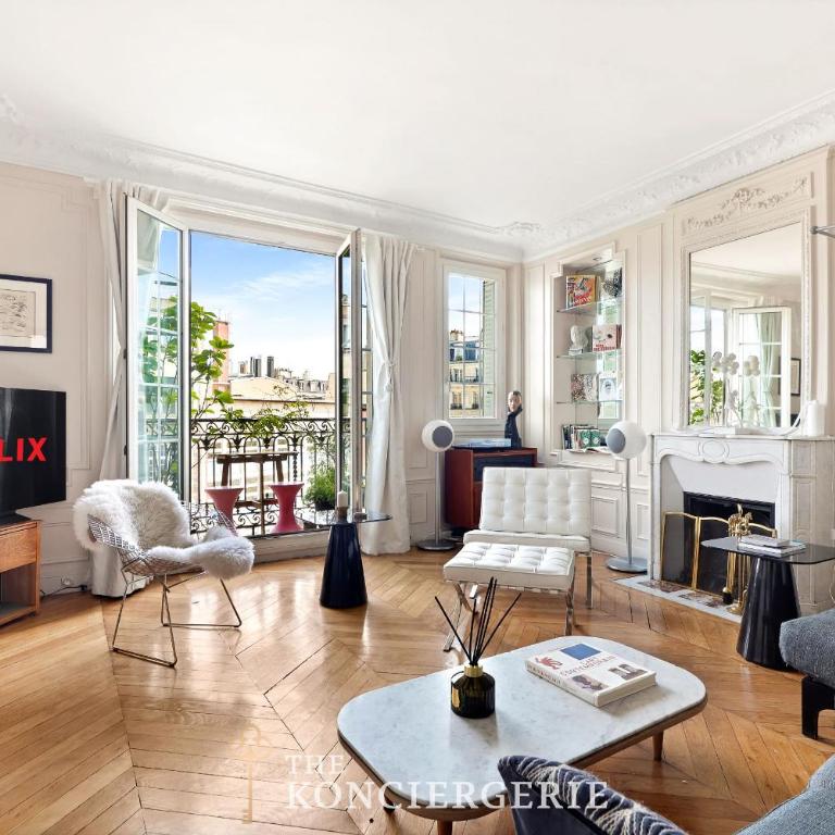 Elegance haussmannienne 3 chambres avec balcon - Auteuil - Appartement - 3