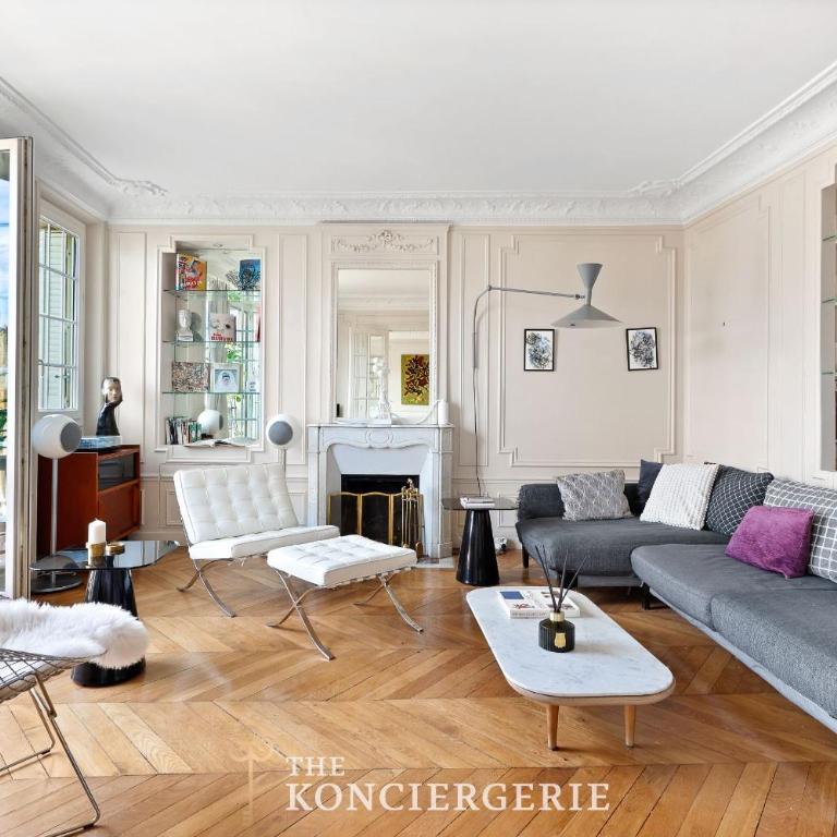 Elegance haussmannienne 3 chambres avec balcon - Auteuil - Appartement - 2
