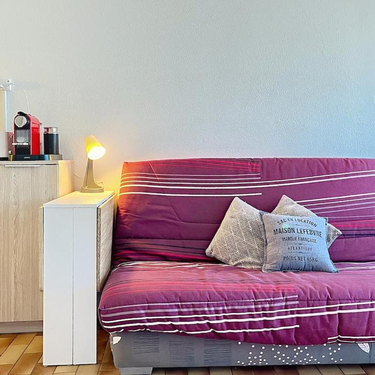 Studio Falaise terrasse, parking, proche plage - One-Bedroom Apartment - 15