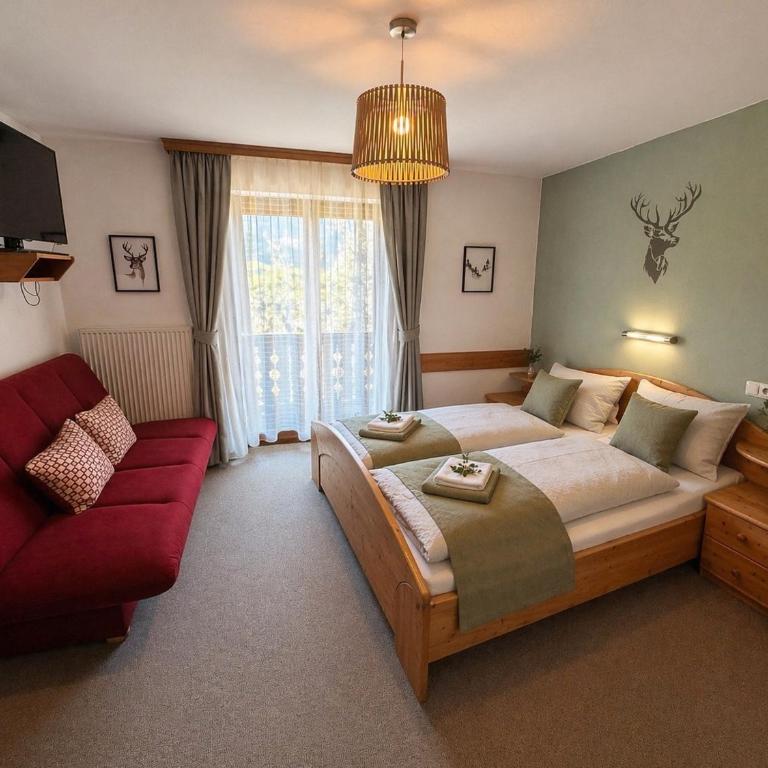 Pension Sonneck - Doppelzimmer mit Bergblick - 16