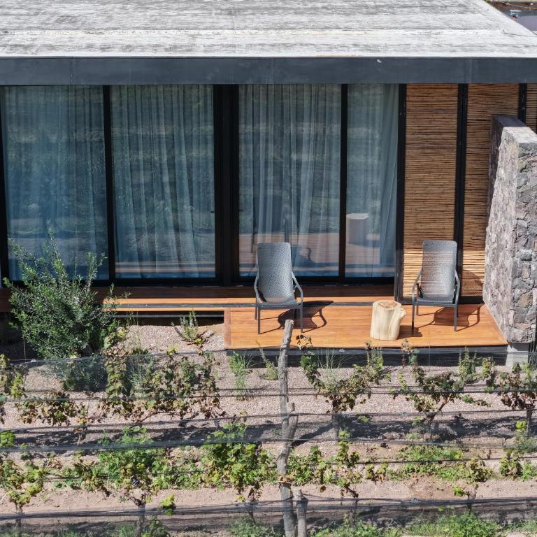 Boutique Hotel Bodega CICLO ANDINO - Deluxe Double or Twin Room with Mountain View - 21