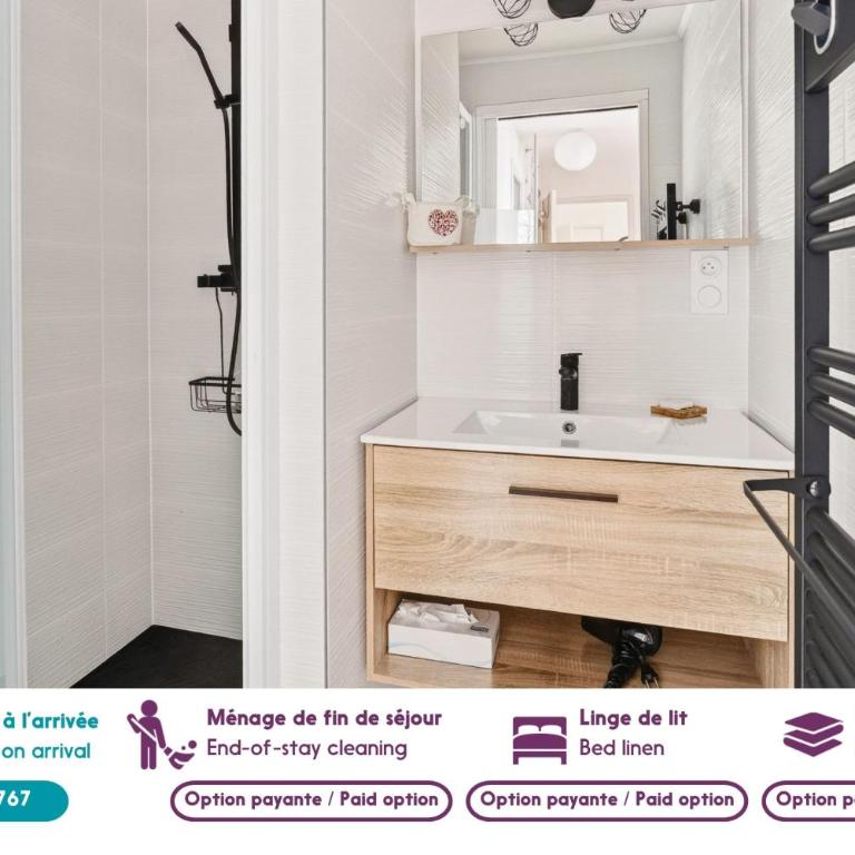 Appart pour 4, piscine commune, plage a 700 m - Apartment - 5