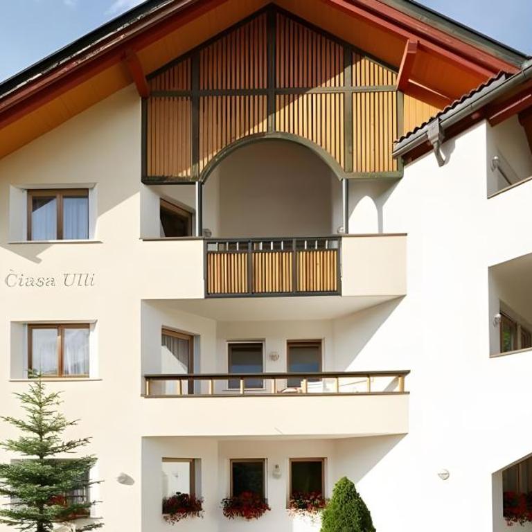 Residence Ciasa Ulli - Apartment mit 1 Schlafzimmer und Gartenblick - 20