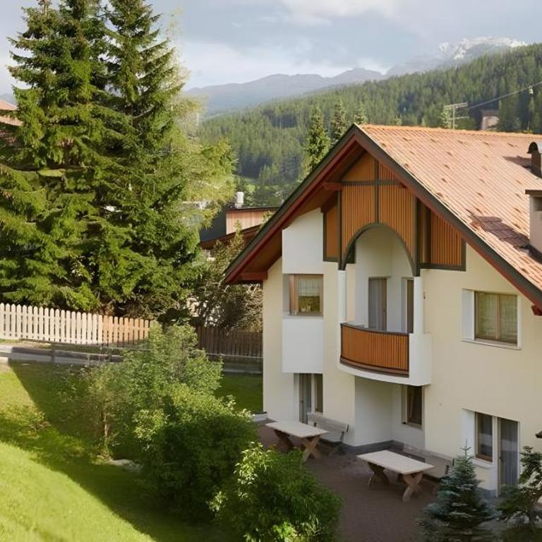 Residence Ciasa Ulli - Apartment mit 1 Schlafzimmer und Gartenblick - 22