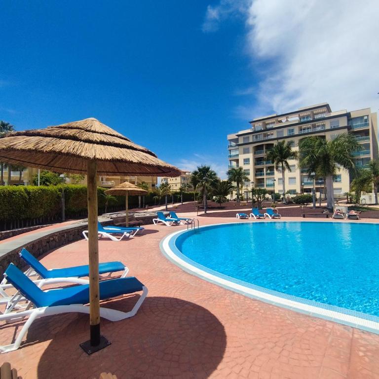 La Vista del Mar Luxury Apartment- Terrace & Pool, Golf del Sur - Apartamento 1 dormitorio con vistas al mar y terraza - 48