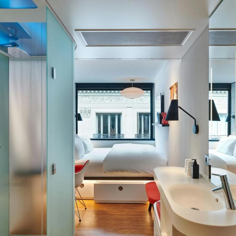 citizenM Paris Opera - Chambre Lit King-Size - Étage Supérieur - 3