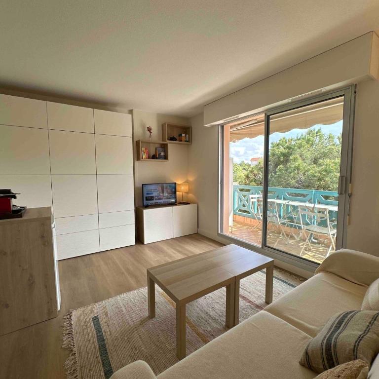 Les Pins D'Eugénie T2 Direct plage - Appartement 1 Chambre Supérieur avec Balcon - 3