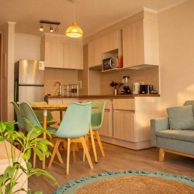 Depto moderno 2D 2B Terraza Piscina - Two-Bedroom Apartment - 5