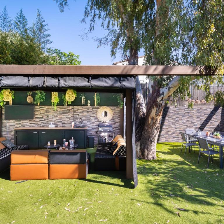 Villa piscine, plages à pied, 4 suites - Antibes - Villa con Piscina Privata - 40