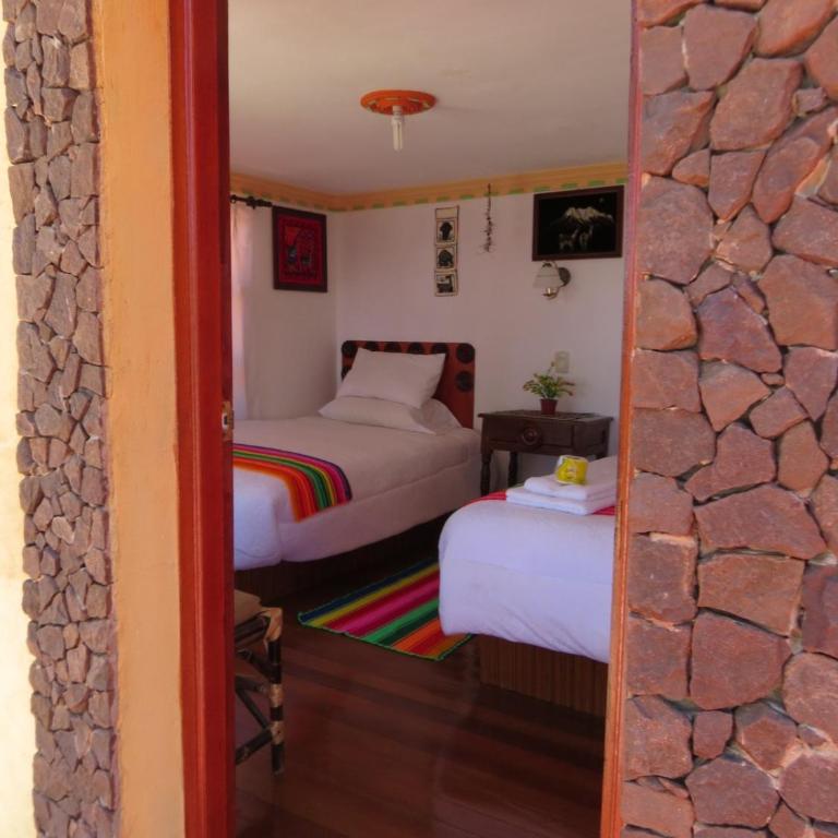 Jardin del inca lodge - Twin Room with Lake View - 1