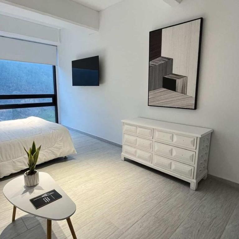Loft Blanco de Lujo North Point Coliving - Apartamento de 1 dormitorio - 12