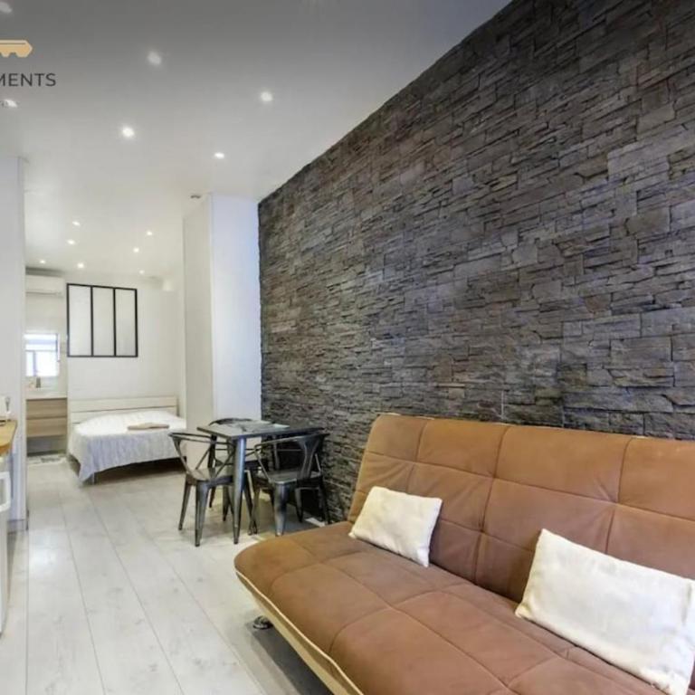 Nice Walesa studio 4 personnes proche port - Appartement 2 Chambres - 1