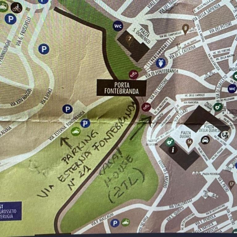 Loft Vicolo di Vallepiatta 2 min Piazza del Campo con parcheggio - Appartamento con 1 Camera da Letto - 27