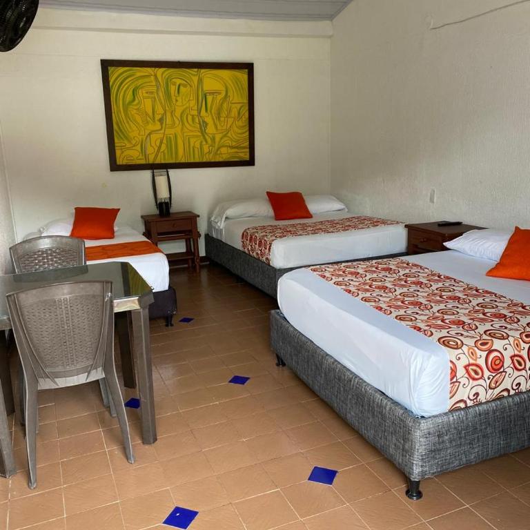 De La Vega Hotel Campestre - Habitación Familiar adaptada para personas de movilidad reducida - 1