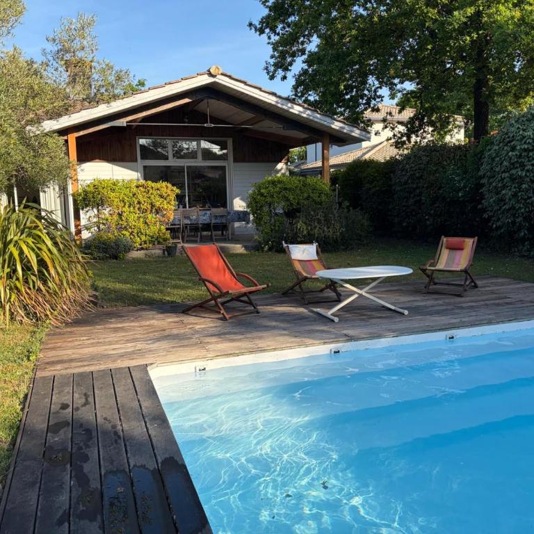 Villa Hortensia Pool AND Tranquility in Andernos Bassin - Villa mit privatem Pool - 2