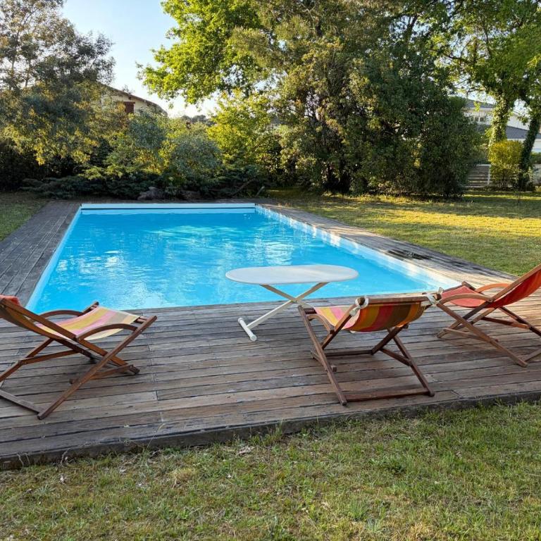 Villa Hortensia Pool AND Tranquility in Andernos Bassin - Villa mit privatem Pool - 56