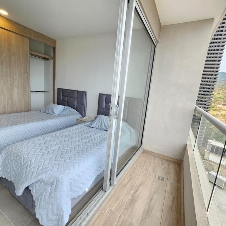 Apartamento familiar frente al mar de Santa Marta - Apartamento de 2 dormitorios - 10