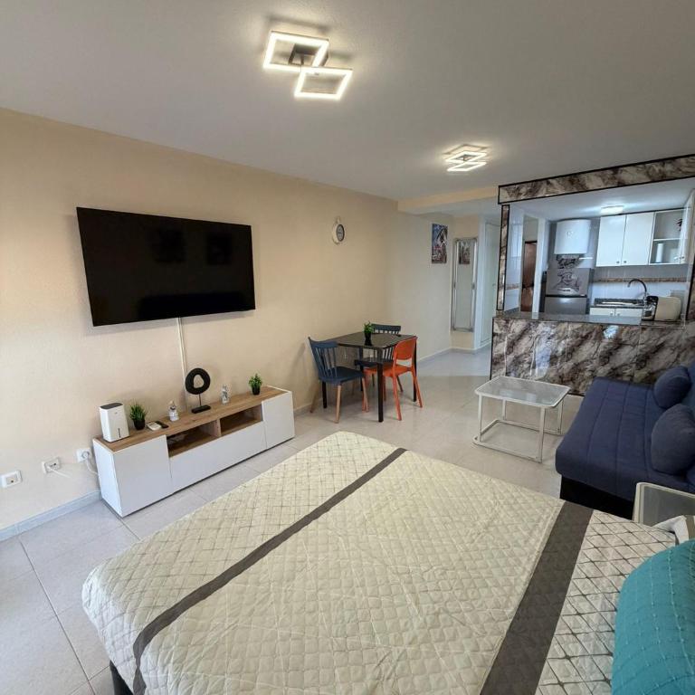 estudio en primera línea de la playa de San Antonio Cullera - One-Bedroom Apartment - 8