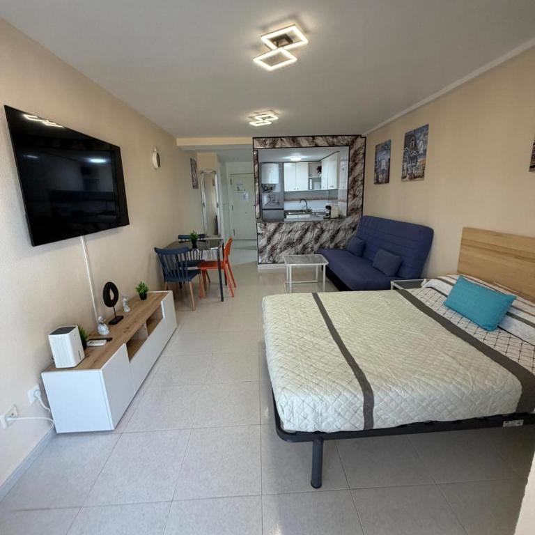 estudio en primera línea de la playa de San Antonio Cullera - One-Bedroom Apartment - 14