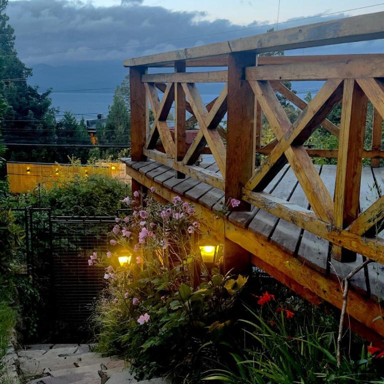 Vista al lago y relax desde la cama hasta el deck - Apartamento de 1 dormitorio - 13