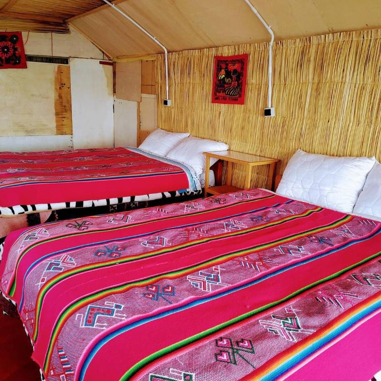 Uros Suyawi Titicaca Lodge - Habitación Doble con baño privado - 2 camas - 1