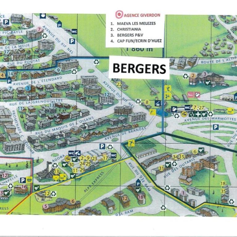 Résidence Bergers P&v - RESIDENCE LES BERGERS P&V APT 508 MAE-2381 - Studio - 7