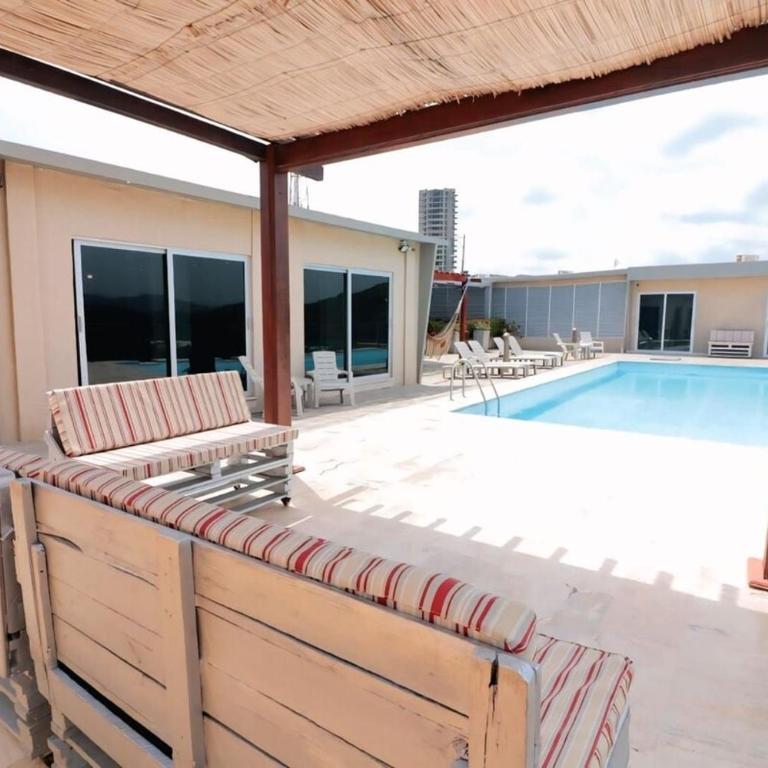 Beach House with Pool Puerto Colombia G20 - Apartamento - 8