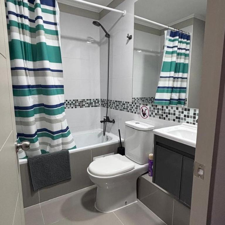 Depto hasta 3 - moderno en Metro Santa Ana - Excelente ubicación y conectividad - One-Bedroom Apartment - 9