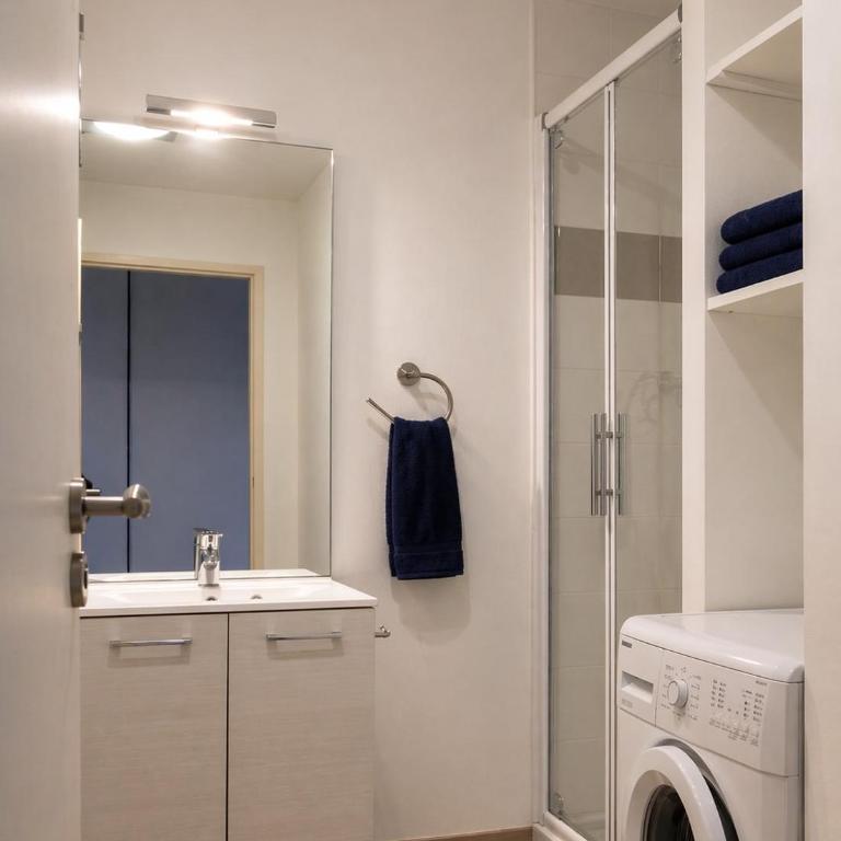 Vue ocean exceptionnelle plage a pied terrasse cosy haut de gamme pour 4 personnes avec parking prive appartement lumineux idealement situe a Biscarrosse Plage cadre privilegie sejour detente face a la mer - Appartement 2 Chambres - 12