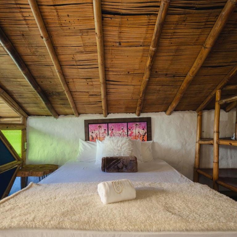 Ecohotel Tierra de Agua - Habitación Doble Deluxe - 2 camas - 5