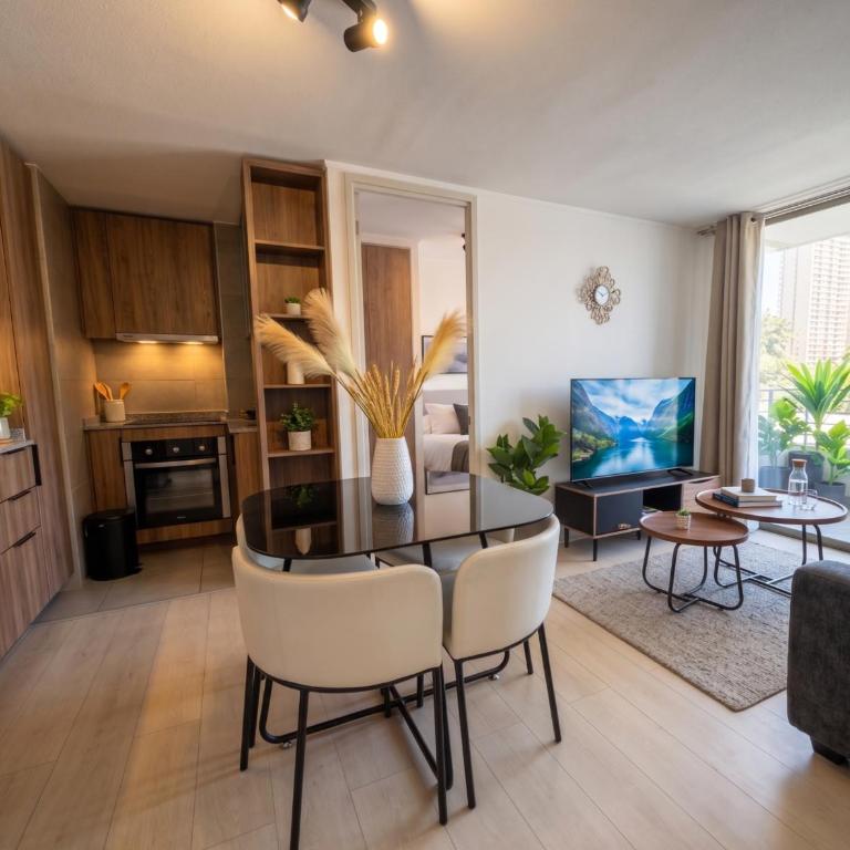 Alameda I Terminal de Buses I Metro San Alberto Hurtado - One-Bedroom Apartment - 1