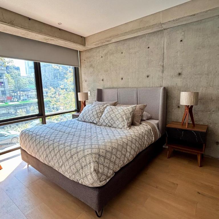 Departamento Av Reforma - Roma Norte - Balcón Parking Rooftop - Apartamento de 2 dormitorios - 13