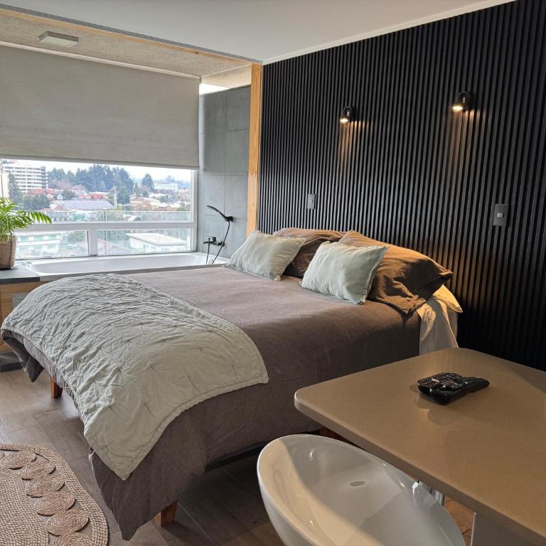 Temuco Depto estudio a pasos Av Alemania y centro comerciales - One-Bedroom Apartment - 1
