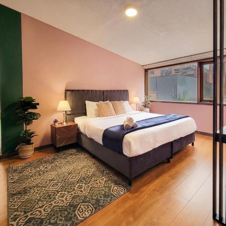 Villa Bamboo Oasis - NUJU Rentals Bogota - Apartamento de 4 dormitorios con balcón - 14