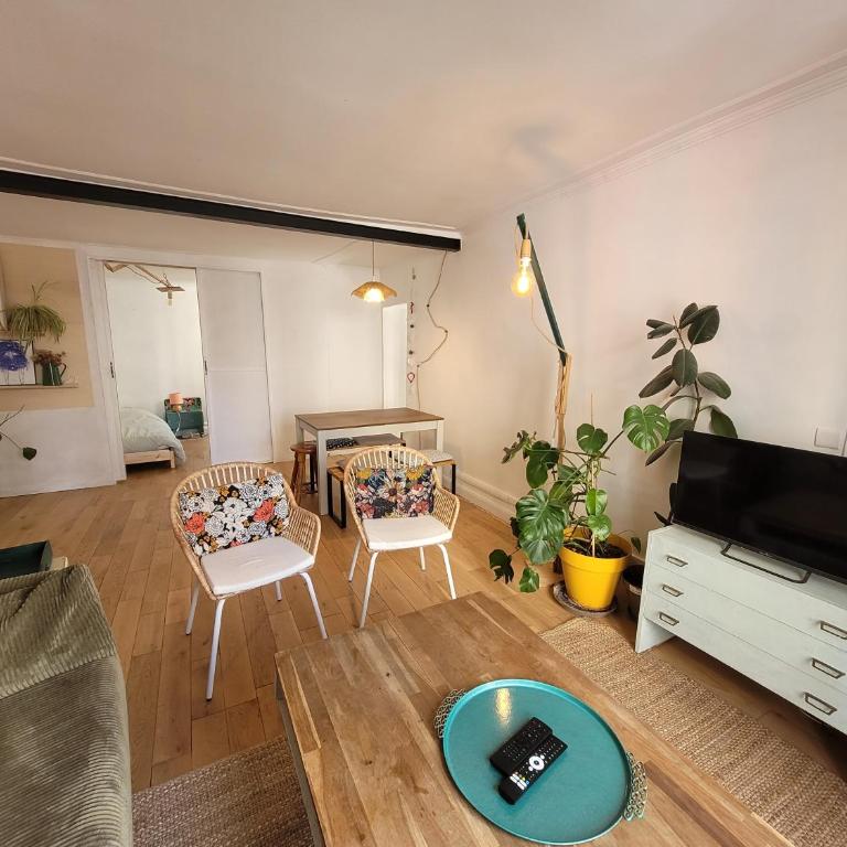 Apartement 2 Bedrooms - Village Jourdain - Buttes Chaumont - 4 pers - Appartement 2 Chambres - 1