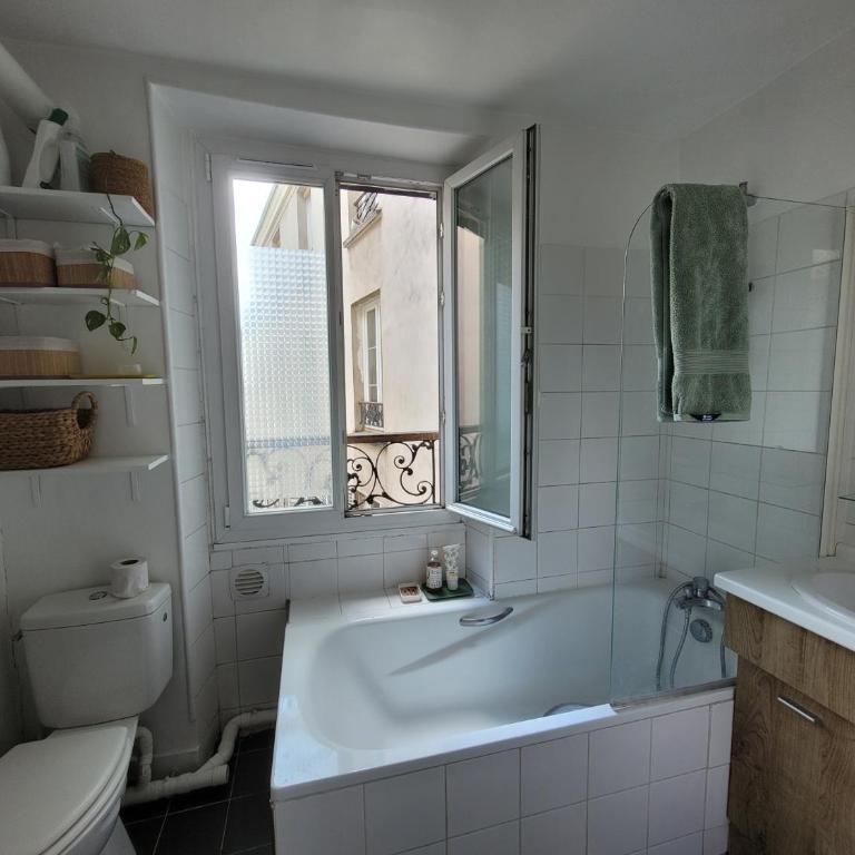 Apartement 2 Bedrooms - Village Jourdain - Buttes Chaumont - 4 pers - Appartement 2 Chambres - 7