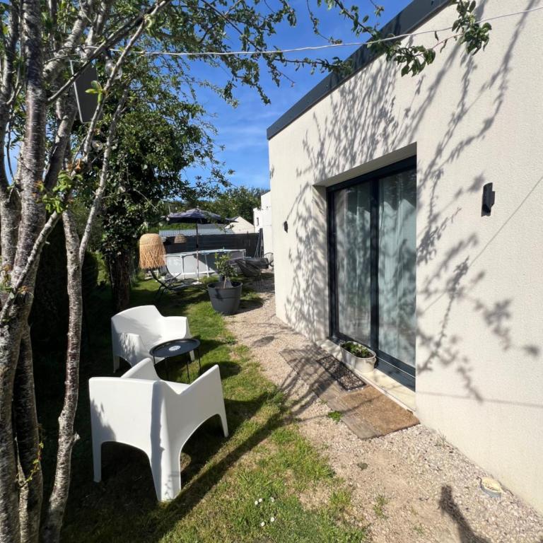 Quiniere - 25 m2 indépendant avec piscine - Wifi - Camera Matrimoniale - 2