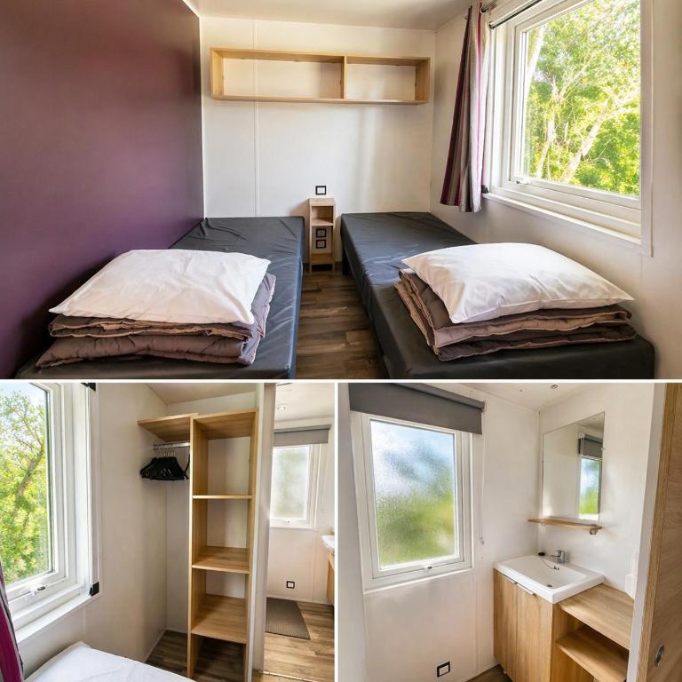 Camping le Saint Louis Mobil-home tout confort 4 personnes Clim 2 salles de bain - Mobilheim - 3