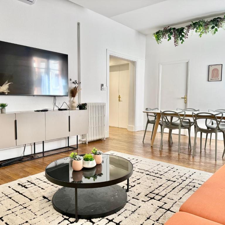T4 Le Prestigieux - 500m Gare Matabiau - Clim - Appartamento con 3 Camere da Letto - 38