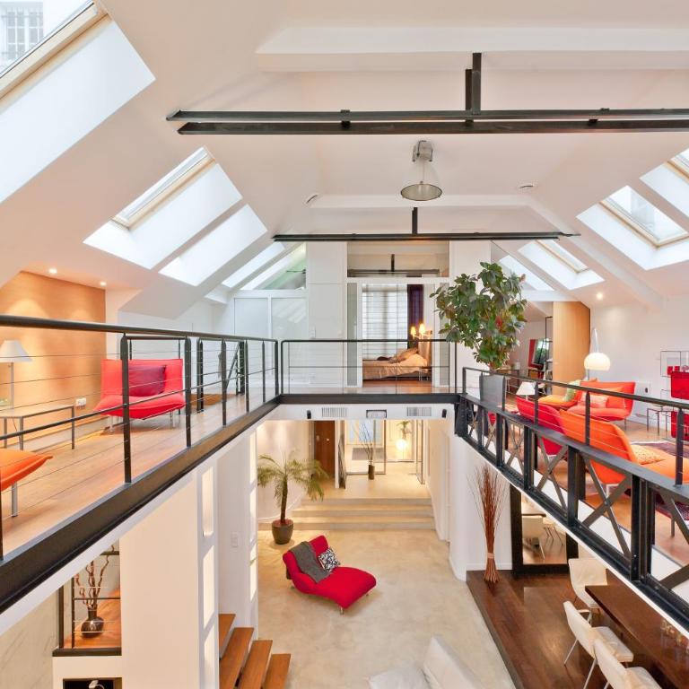 Large Luxury Loft with AC 3 to 4 Bedrooms Montorgueil Louvre - Appartement 4 Chambres de Luxe - 2