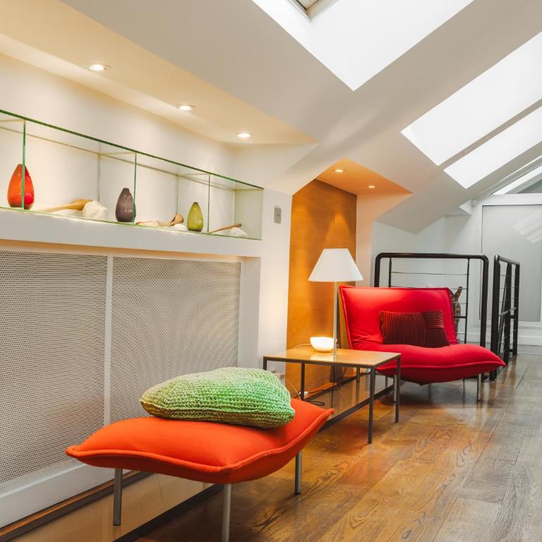 Large Luxury Loft with AC 3 to 4 Bedrooms Montorgueil Louvre - Appartement 4 Chambres de Luxe - 26