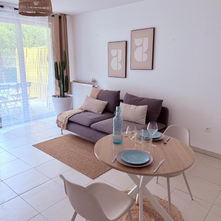 O Bistrot, , Jardin et Parking - Appartement 1 Chambre avec Terrasse - 5